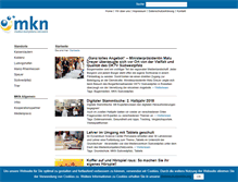 Tablet Screenshot of mkn-online.de